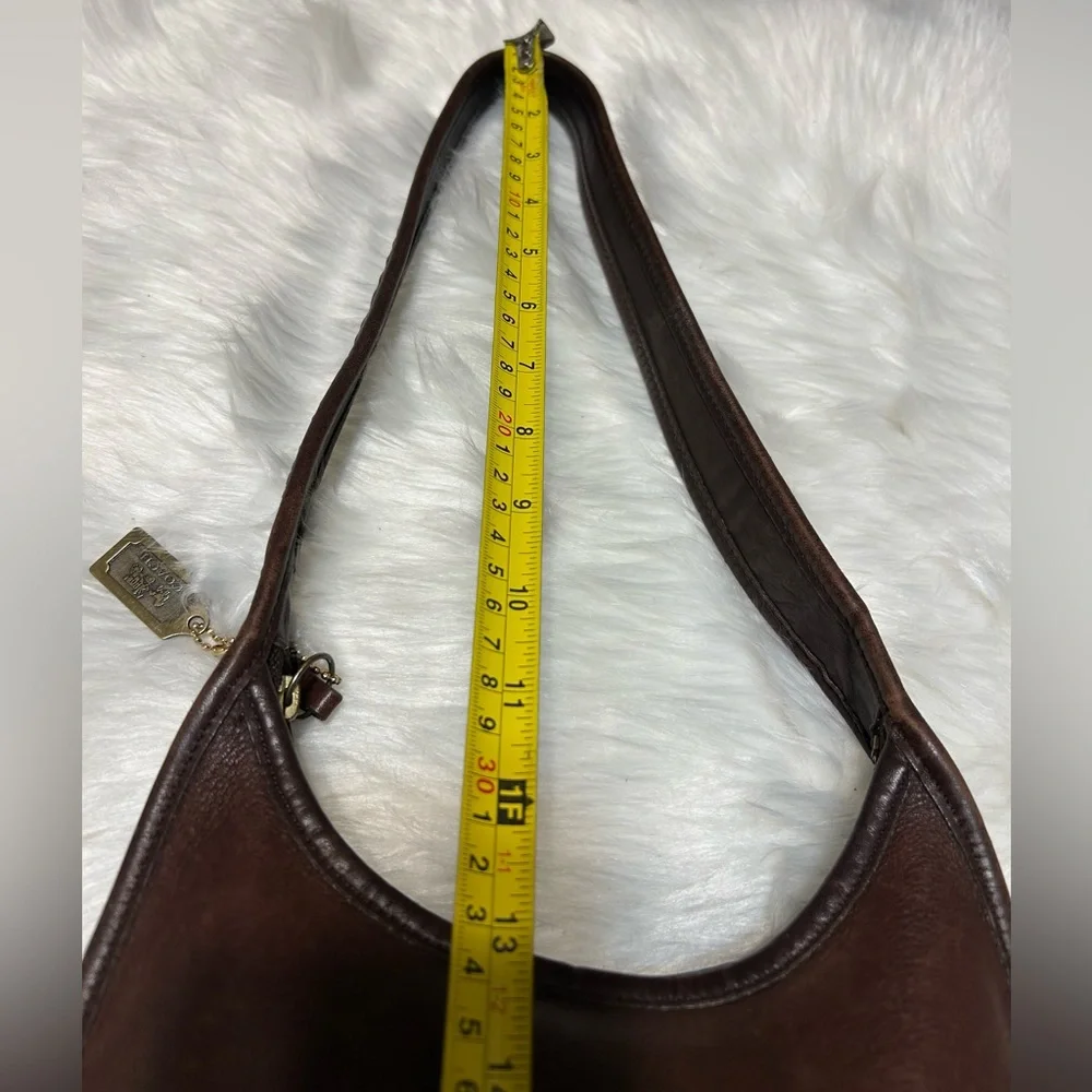 Vintage Coach 1998 ERGO Mini Zip 9020 Mahogany Bag - Picture 16 of 16